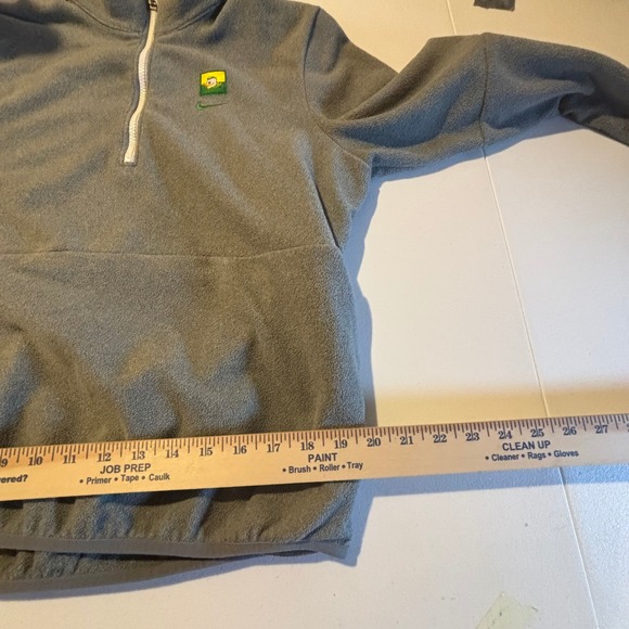 Nike Mens‎ Gray 1/2 Zip Pullover Masters Golf Tournament Medium - Picture 6 of 8